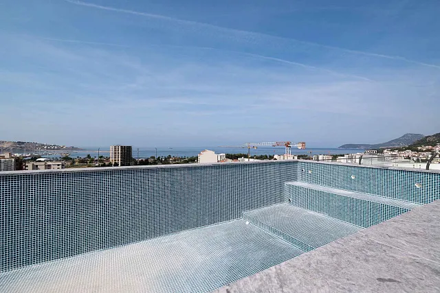 A luxurious complex in the center of Bar with a panoramic view of the sea